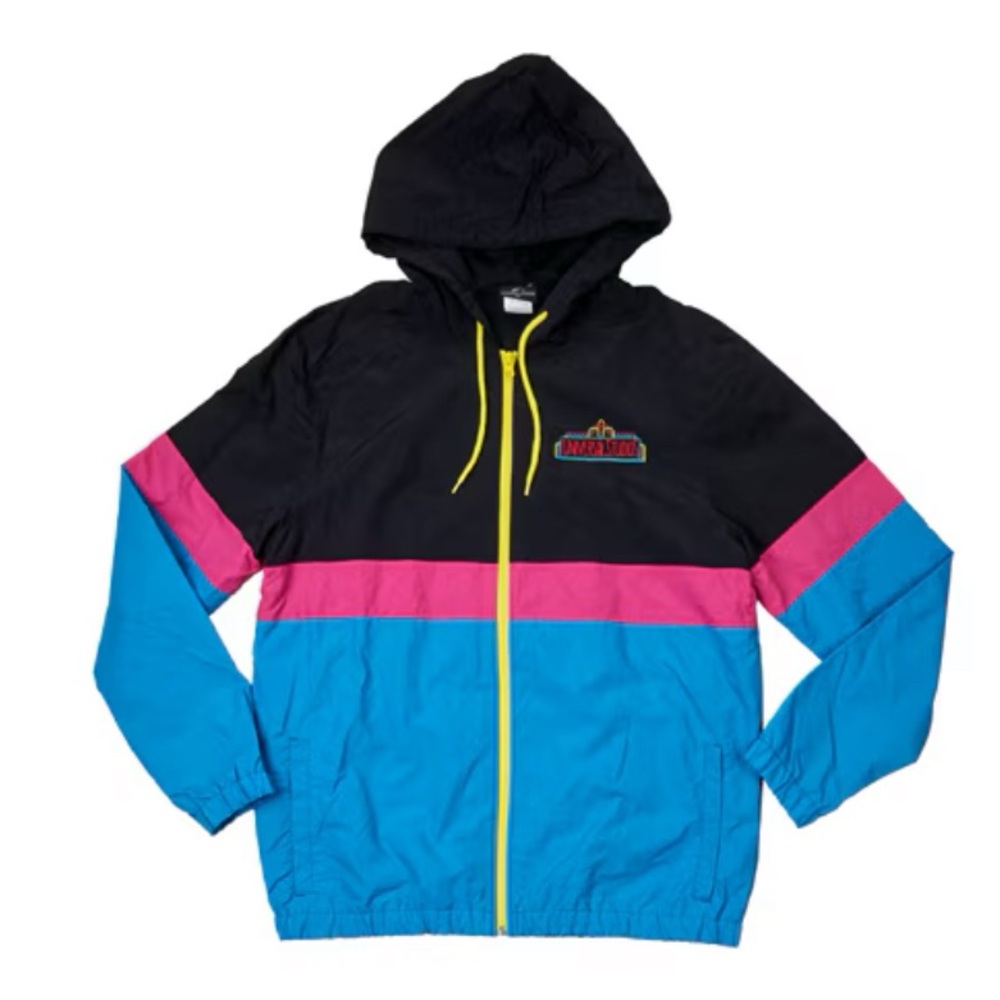 Universal Studios Retro Adult Hooded WindbreakerJacket - Unisex Size M